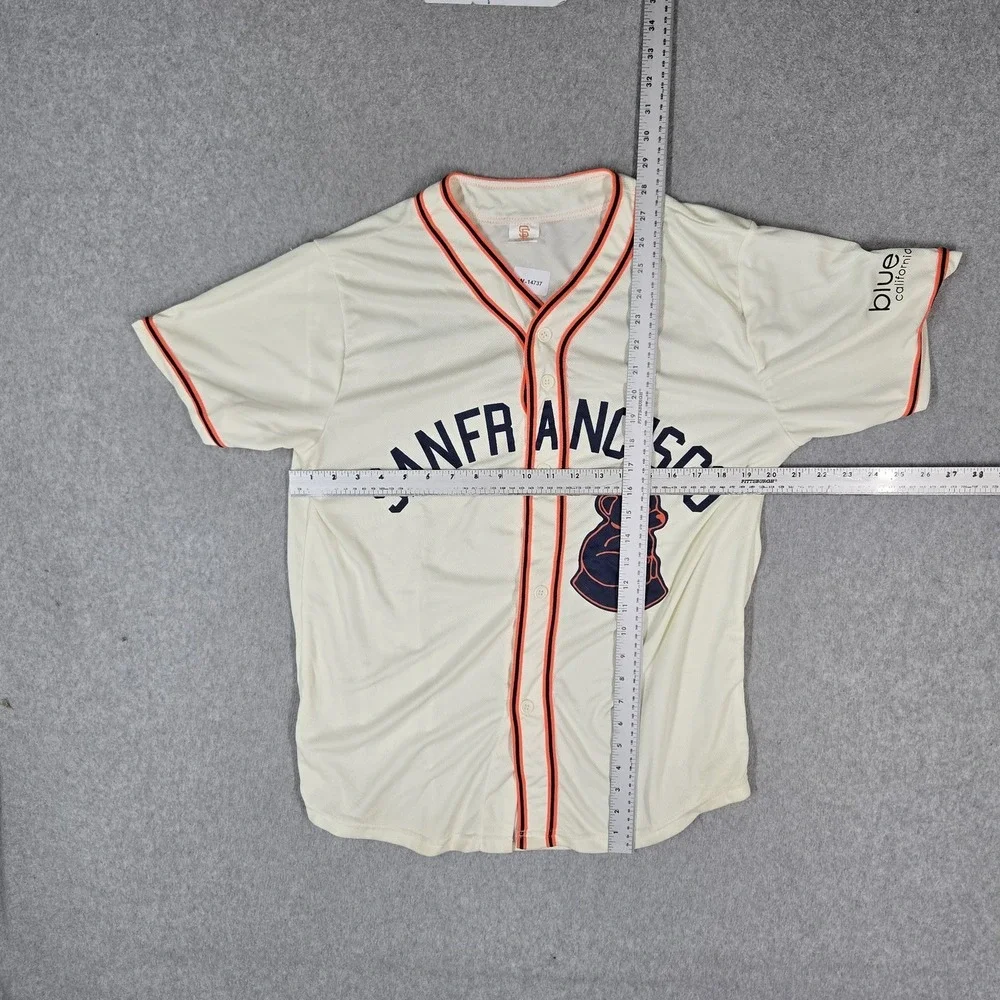 San Francisco Giants Men Jersey  M Cream Sea Lions #23 Logo Graphic MLB READ